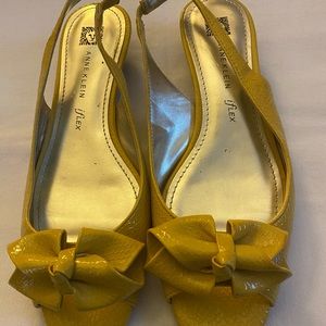 Yellow sandals